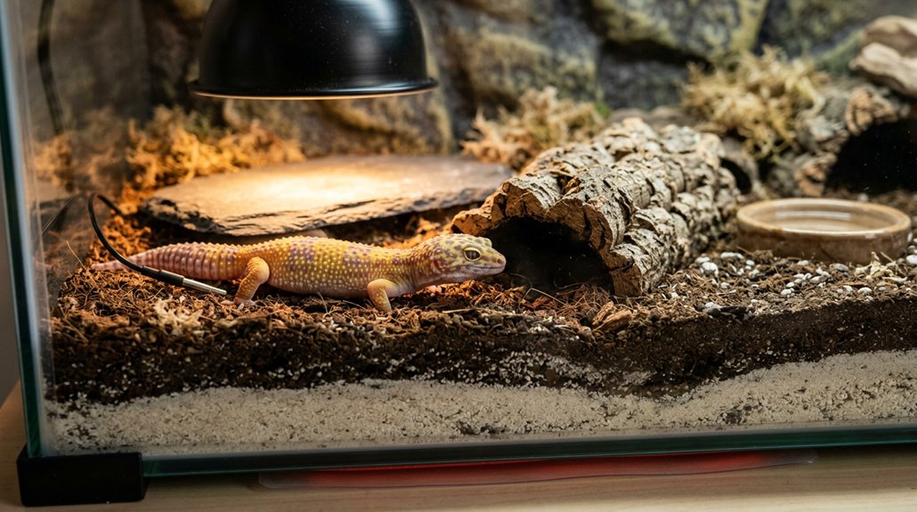 optimal habitat for leopard geckos