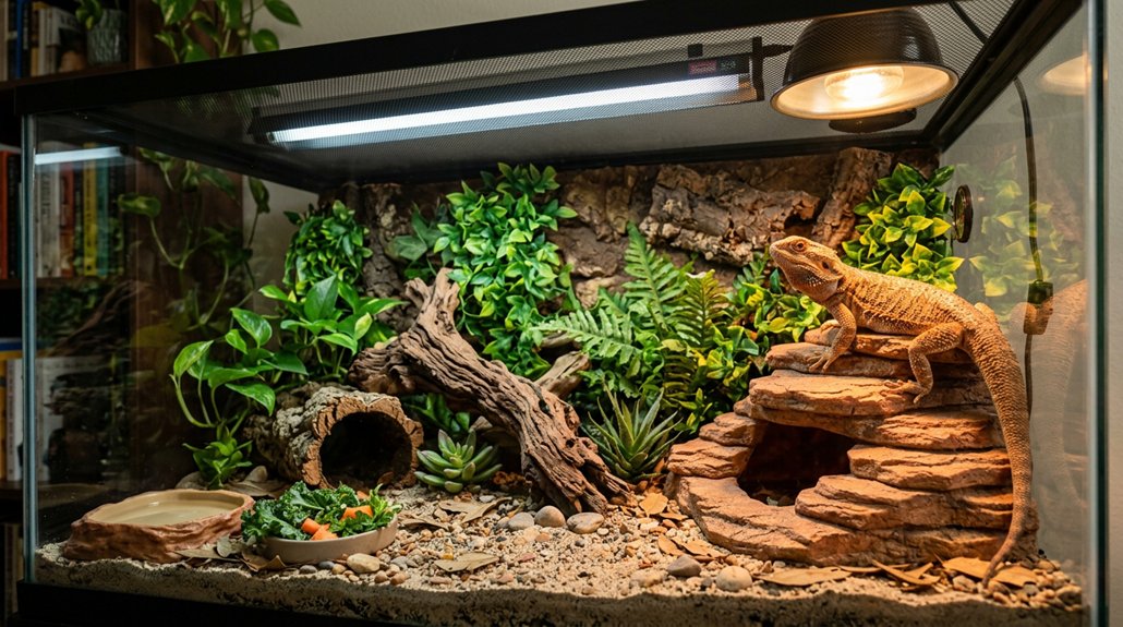 optimal lighting for reptiles