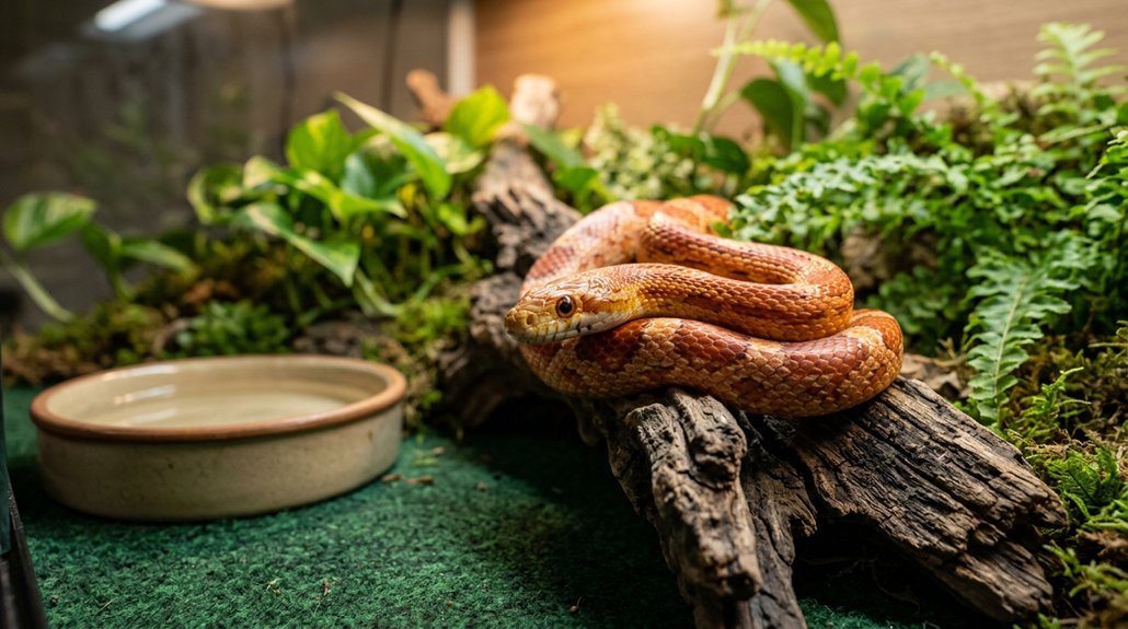 optimal snake habitat setup