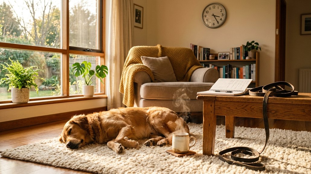 optimal time with dog