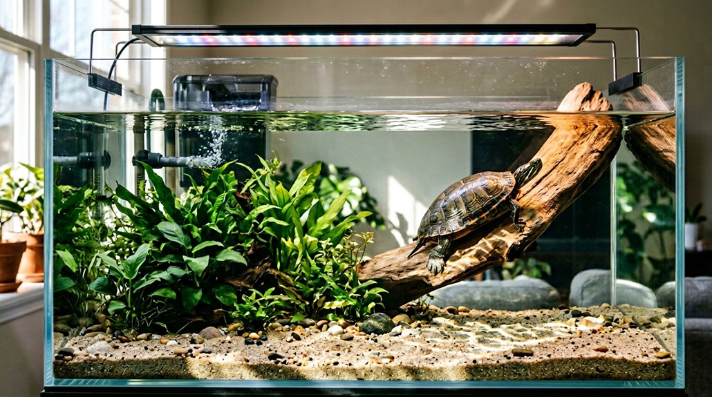 optimal turtle tank maintenance