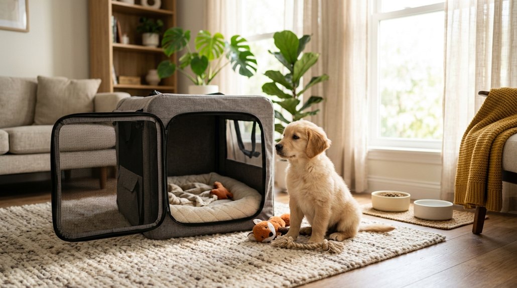 positive crate training strategies