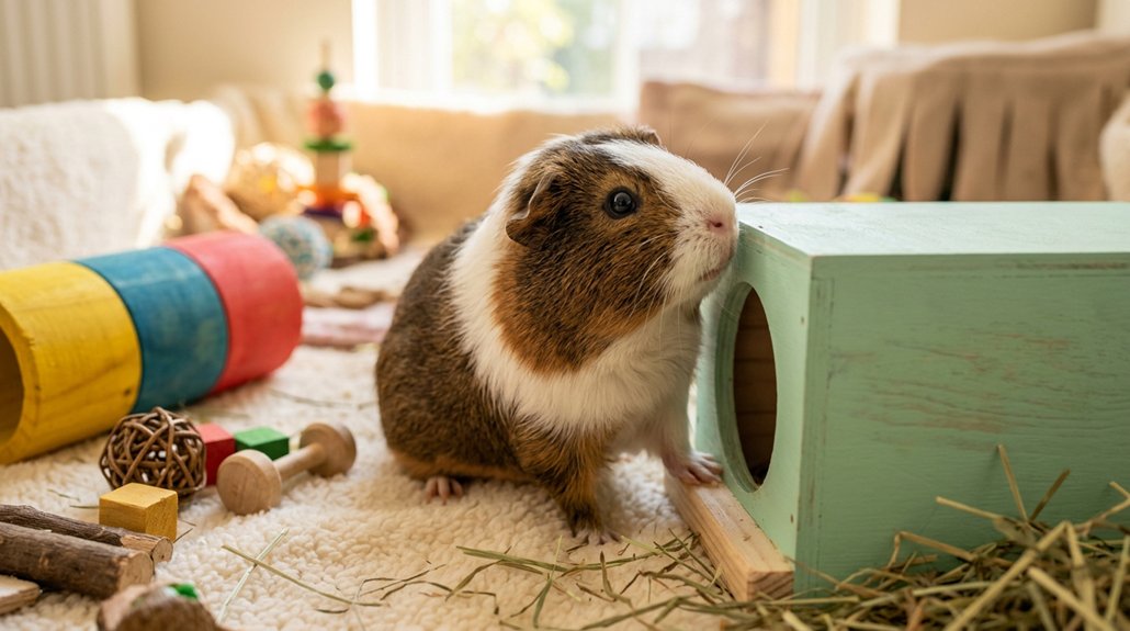 positive guinea pig interaction