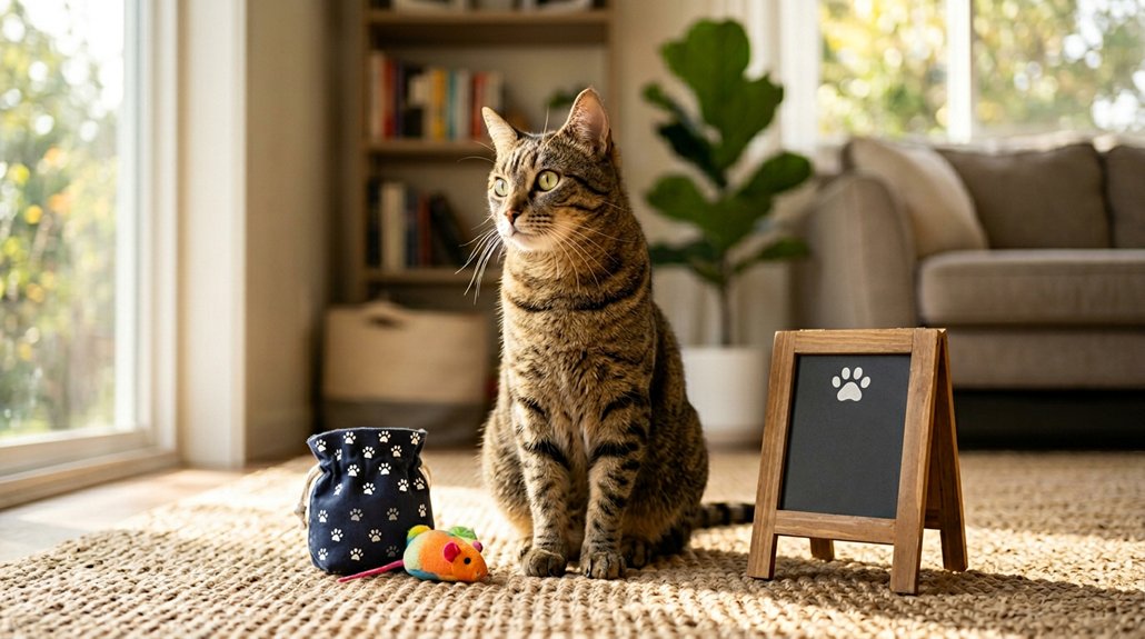 positive reinforcement cat training