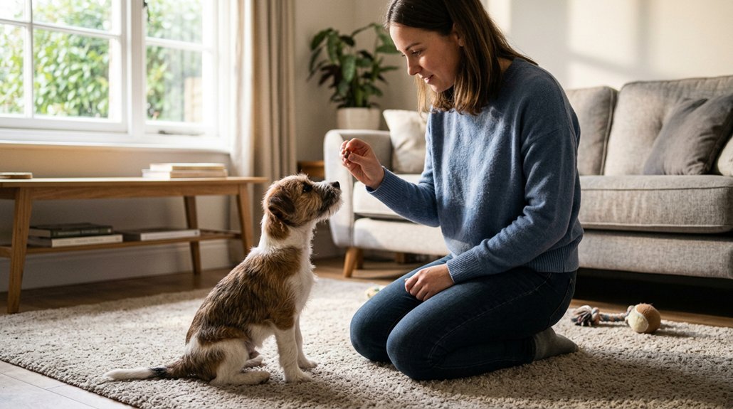 positive reinforcement puppy training