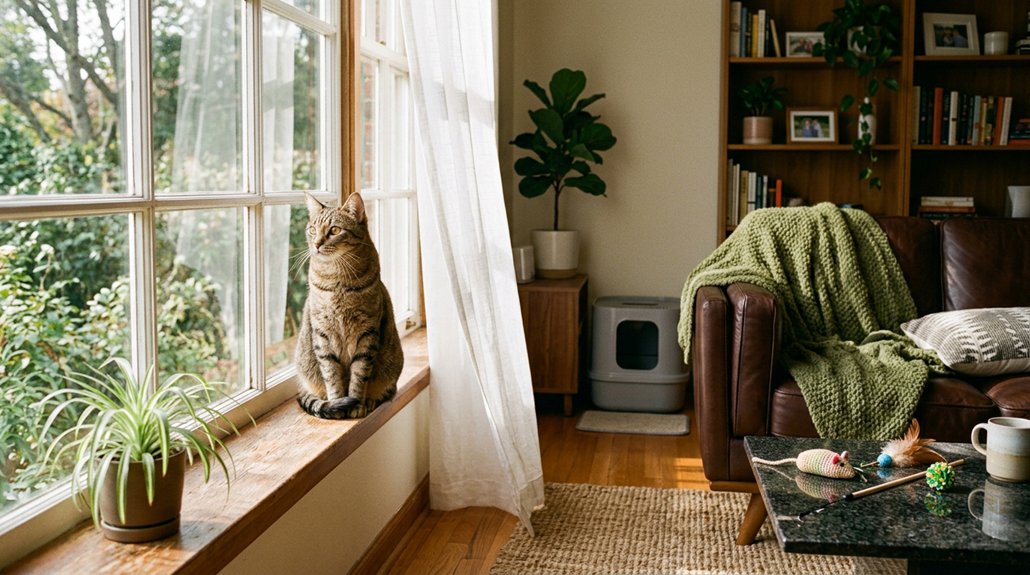 prepare home for cat