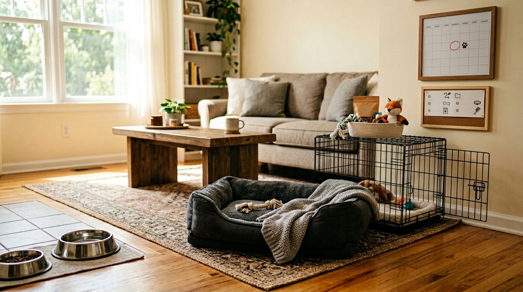 prepare home for dog