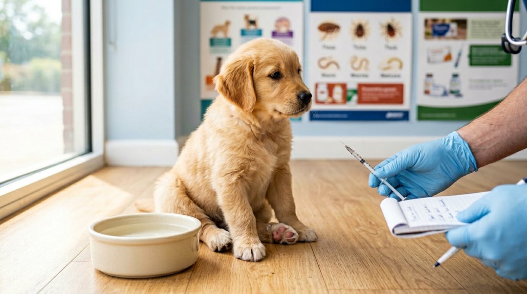 proactive puppy parasite management