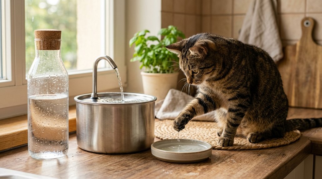 promote consistent water intake