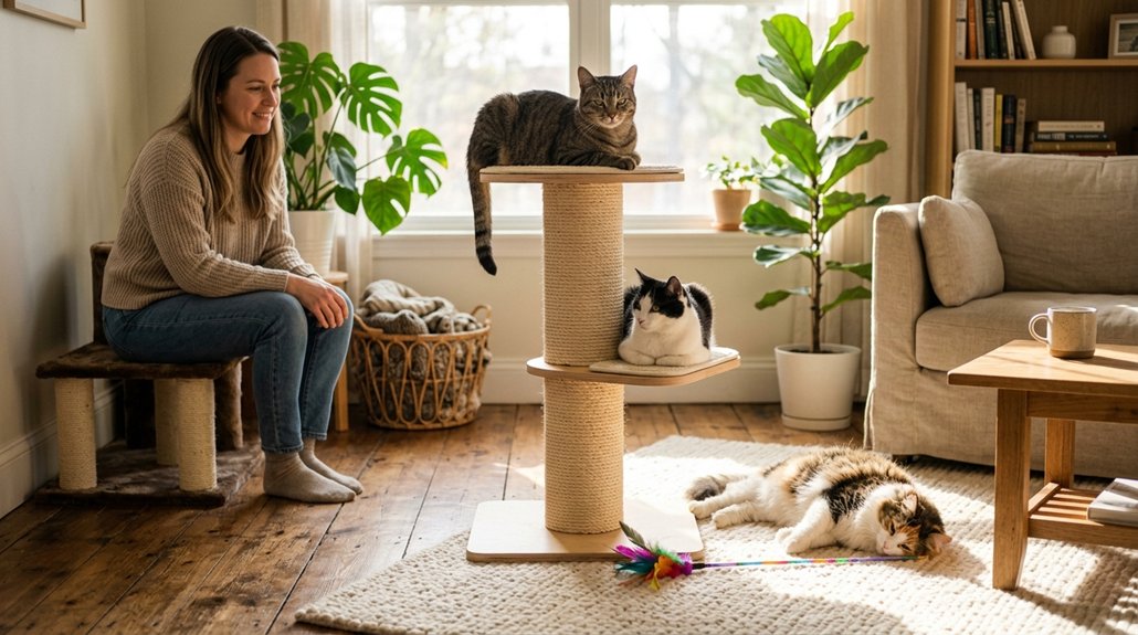 promote healthy cat relationships