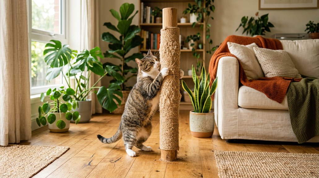 promote natural scratching behavior