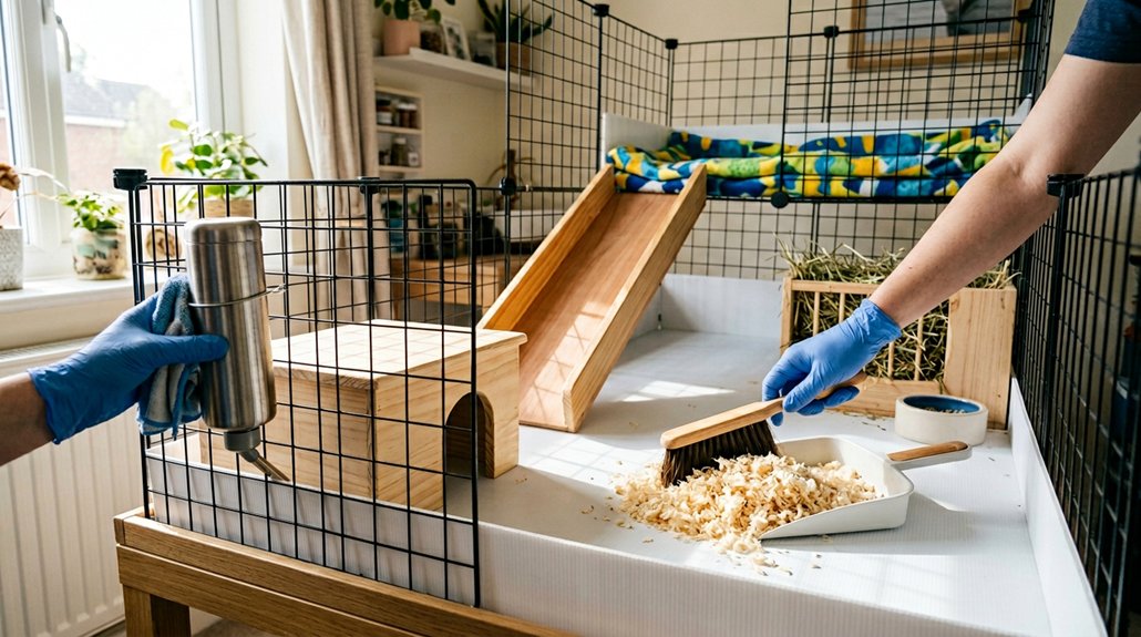 How to Clean a Guinea Pig Cage the Right Way