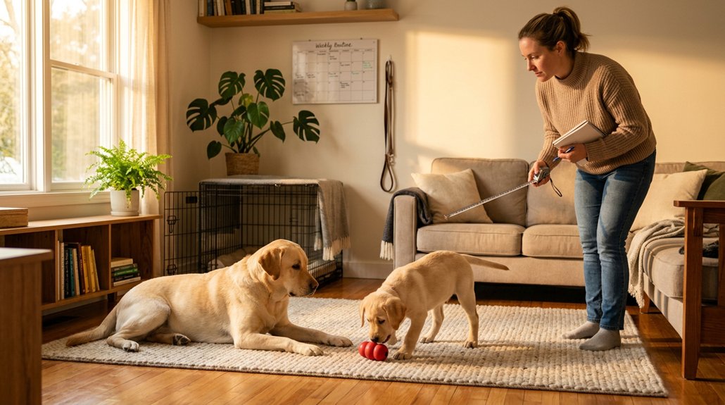 puppy energy versus adult stability