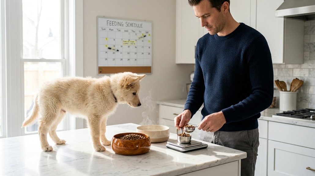 puppy feeding frequency guide