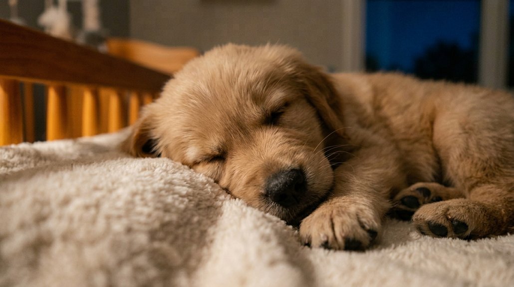 puppy nighttime sleep training