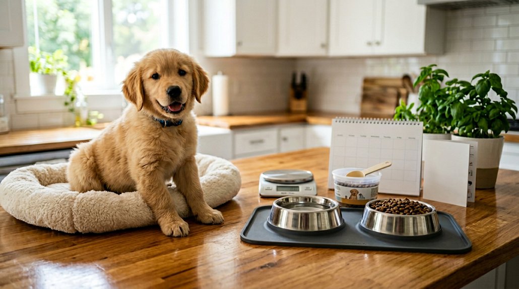 puppy nutrition and accessories