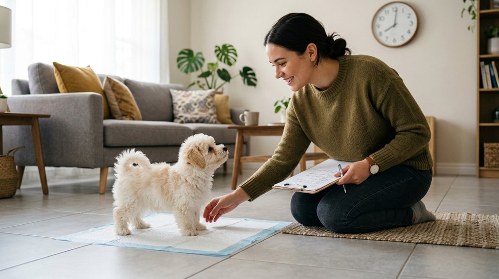 puppy potty training basics