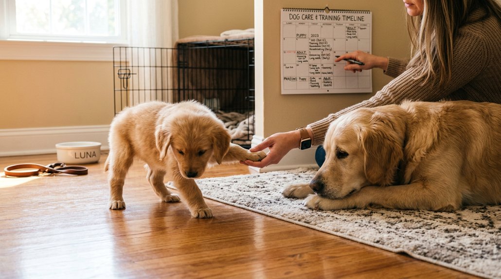 puppy responsibilities versus adult benefits