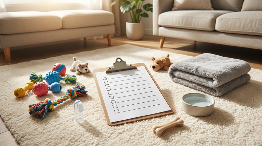 puppy teething and playtime