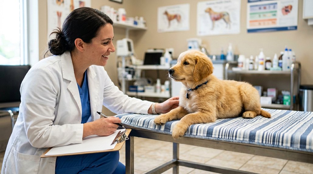 puppy vet visit preparations