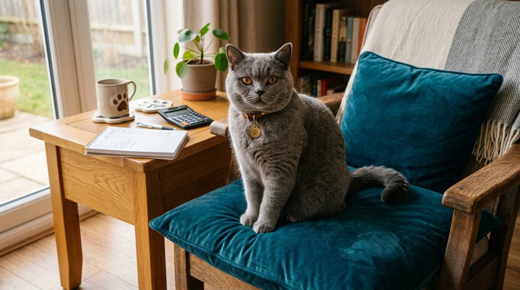 purebred cat expenses detailed