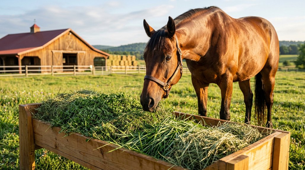 quality forage for horses