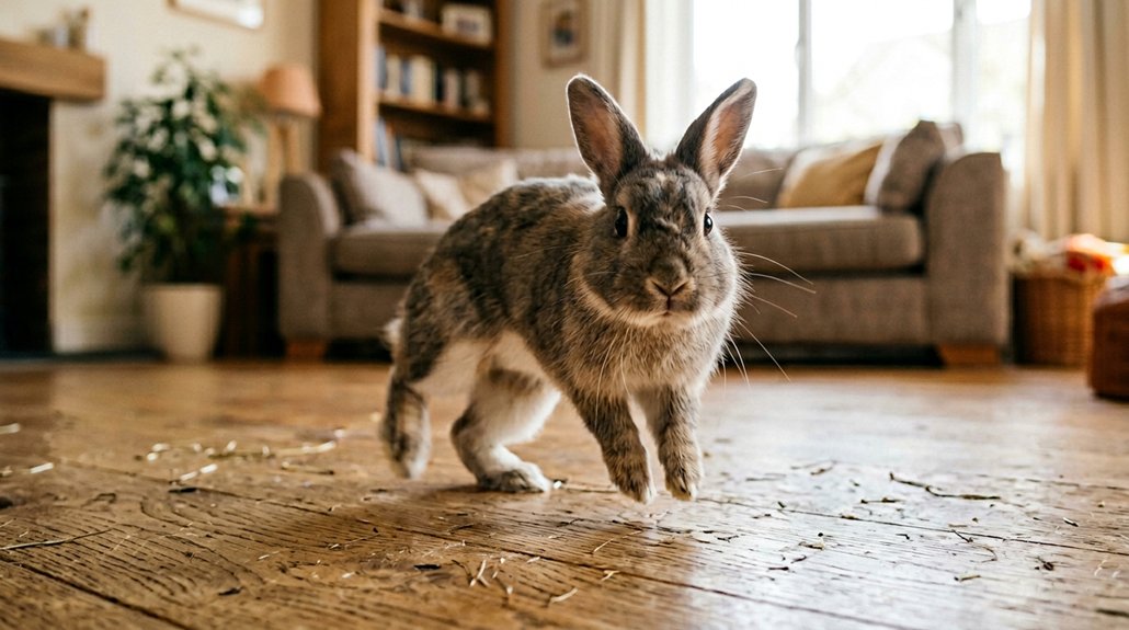 rabbit thumping behavior explained