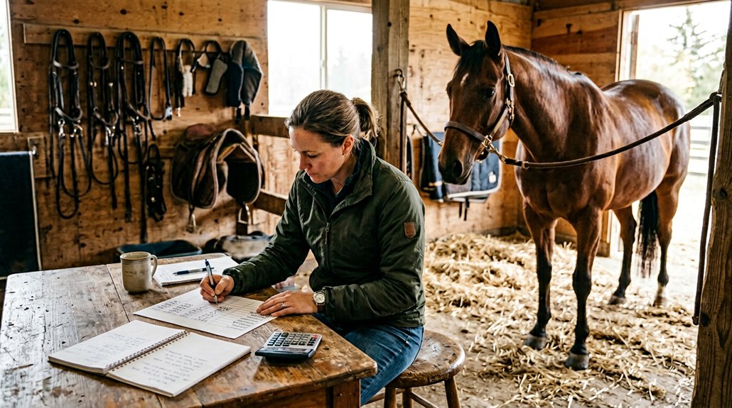 realistic horse budget planning