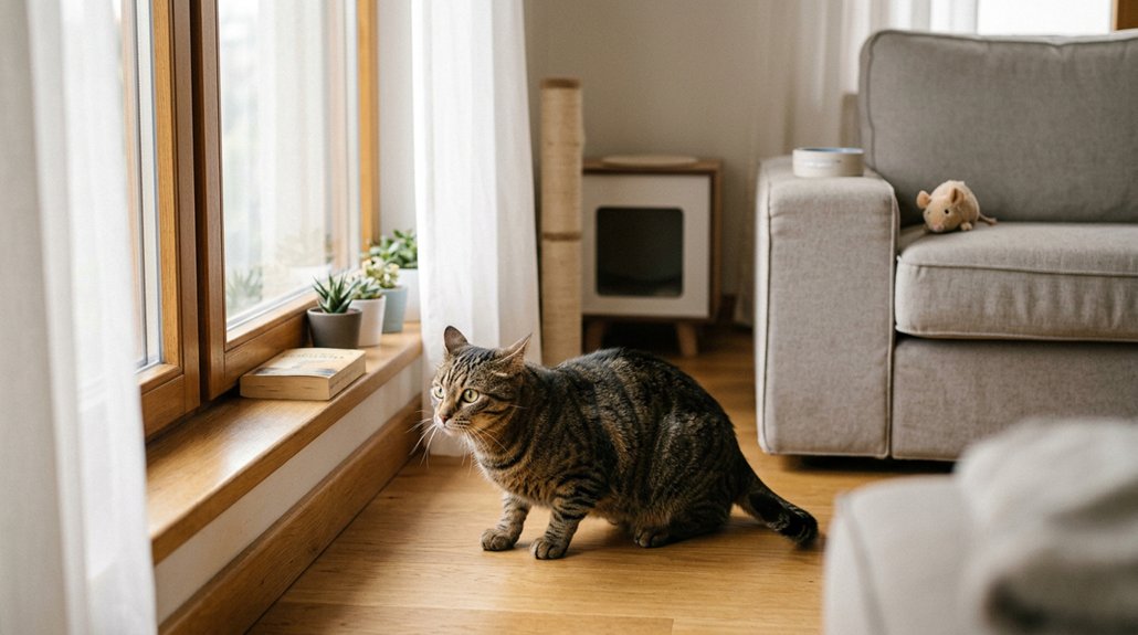 recognizing cat anxiety signs