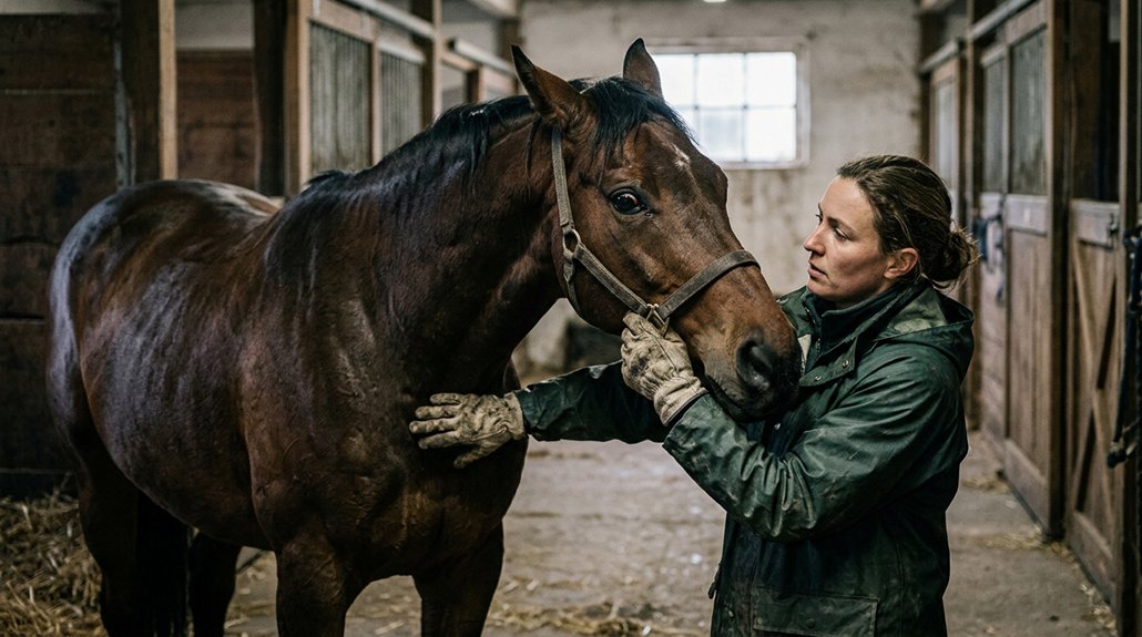 recognizing colic in horses