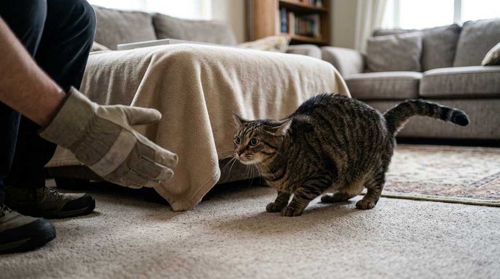 recognizing feline aggression signs