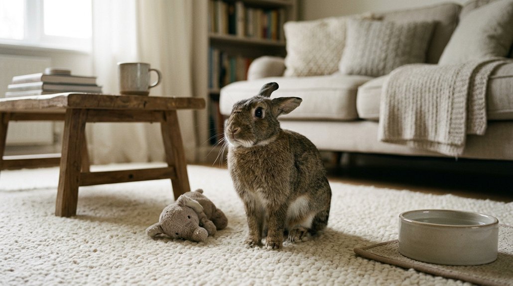 recognizing rabbit stress signs