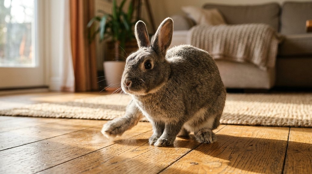 recognizing rabbit thumping triggers