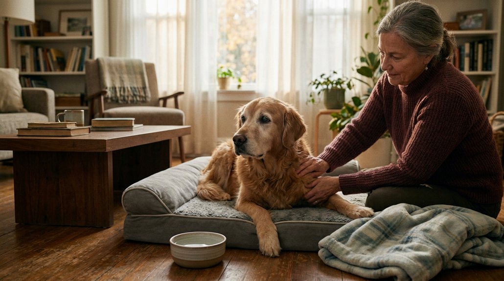 recognizing senior dog signs