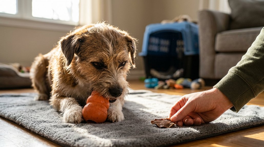 redirecting dog s chewing behavior