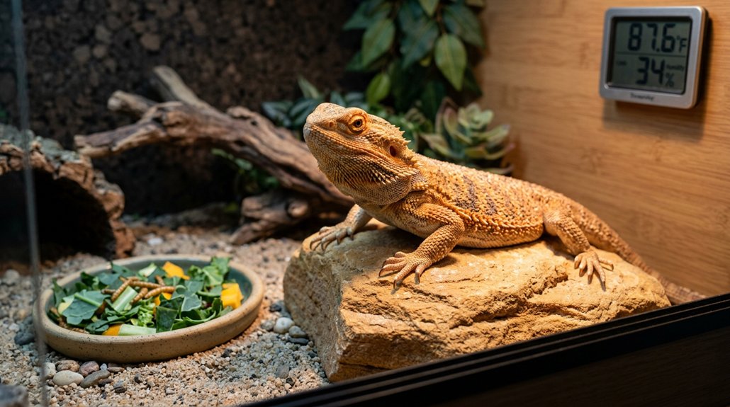 reduced appetite in reptiles