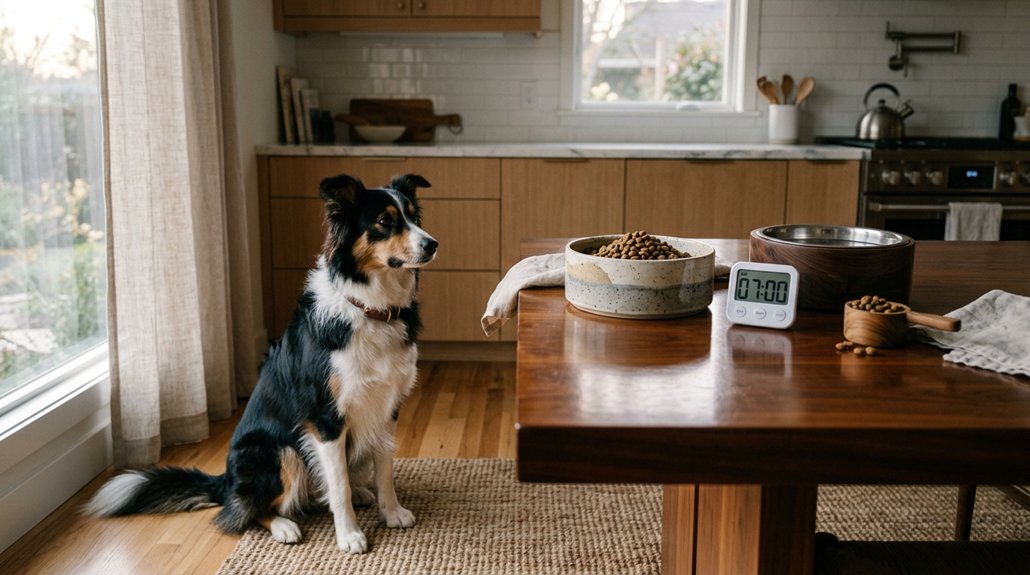 regular feeding schedule benefits