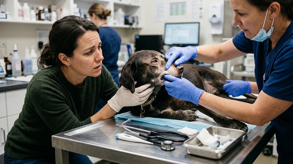 respond swiftly seek veterinary