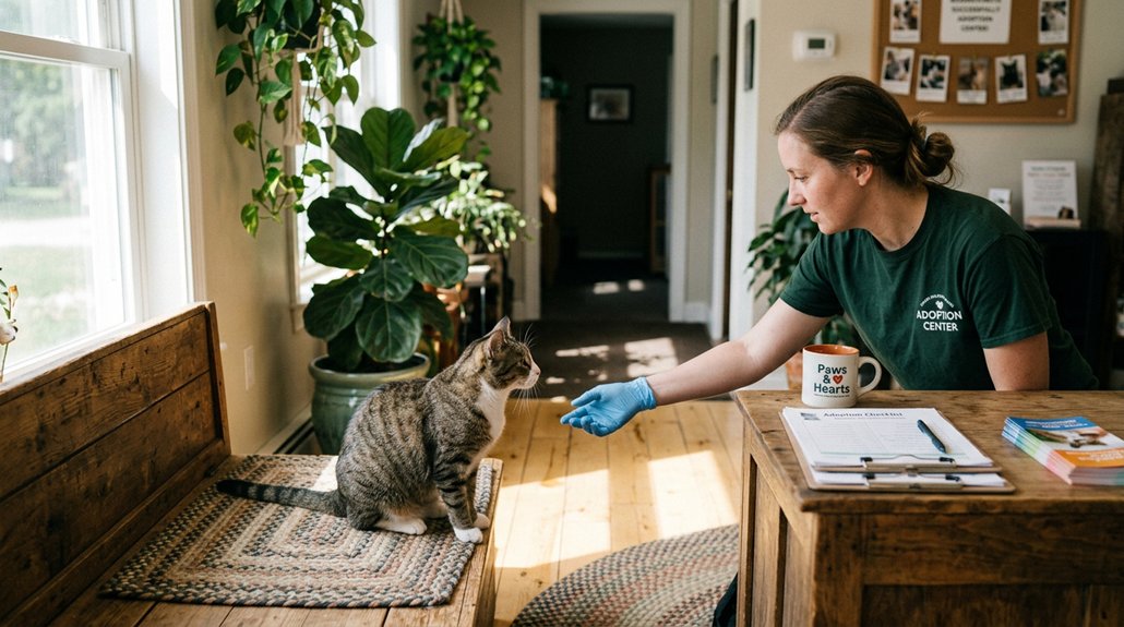 responsible cat adoption process