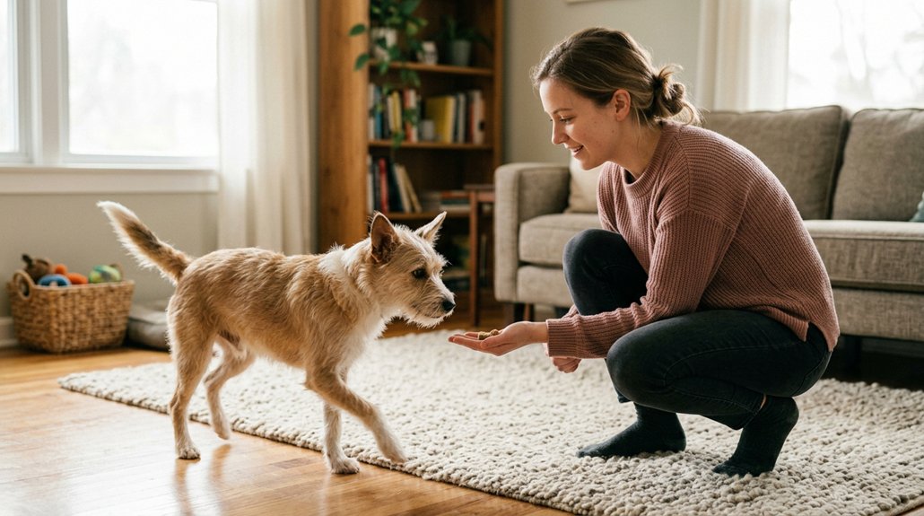 reward desired dog behaviors