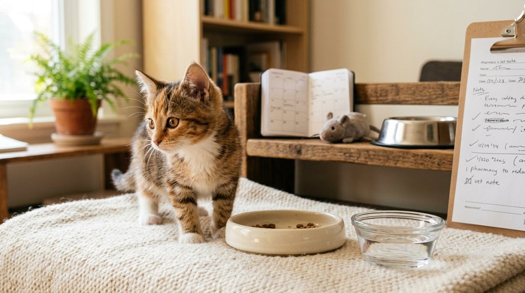 routine veterinary kitten care