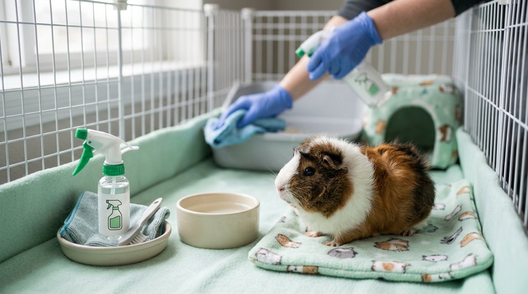 safe cleaning options guinea pigs