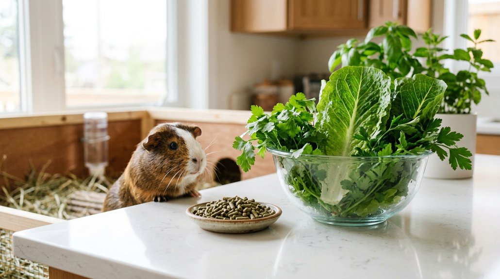 safe diet for guinea pigs