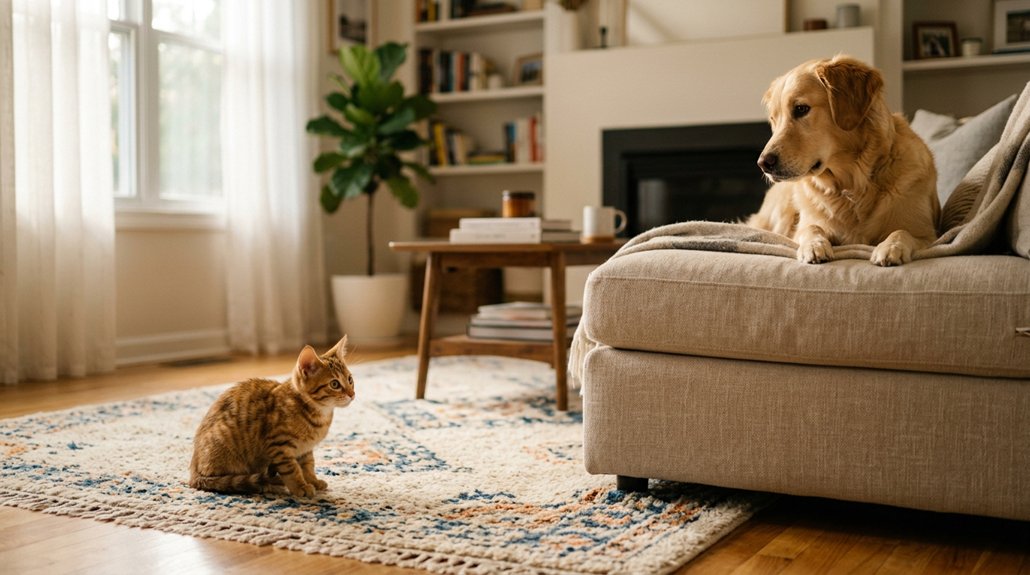 safe kitten dog introduction tips