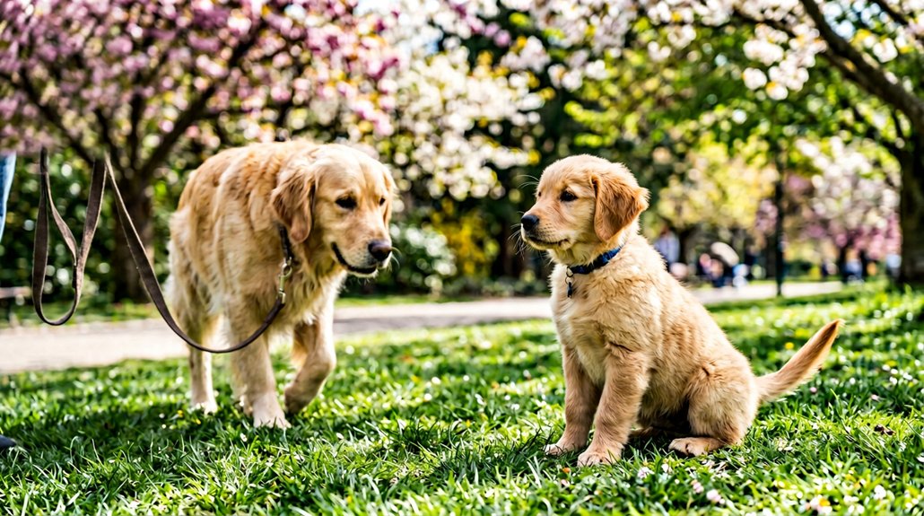 safe outdoor puppy socialization