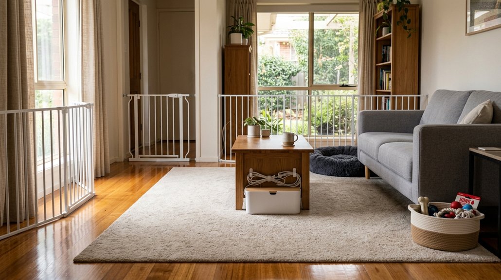 safe secure dog environment