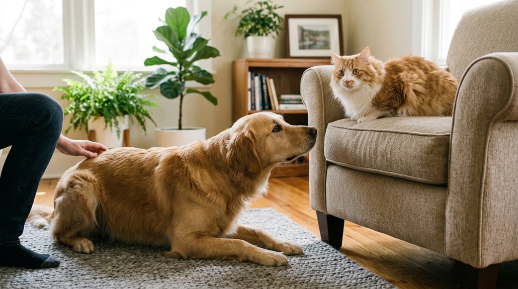 safely introduce cat dog