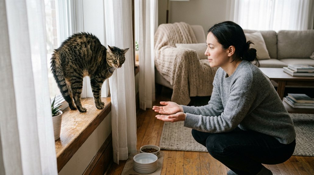 How to Calm an Aggressive Cat Safely