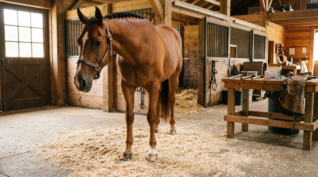 scheduled hoof care prevents pain