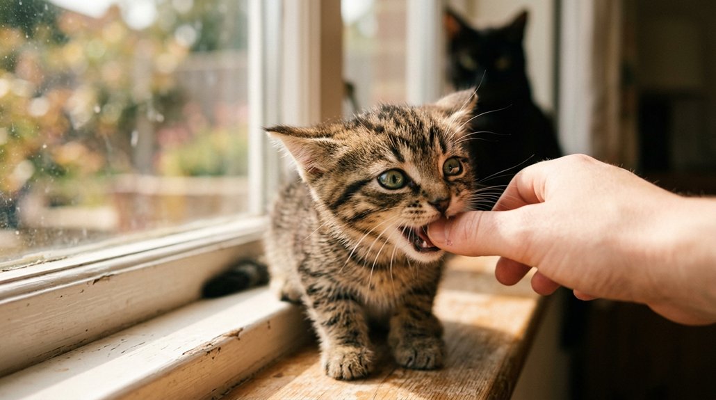 seek help for persistent biting